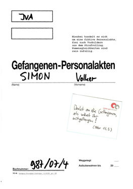 "Personalakte" Simon